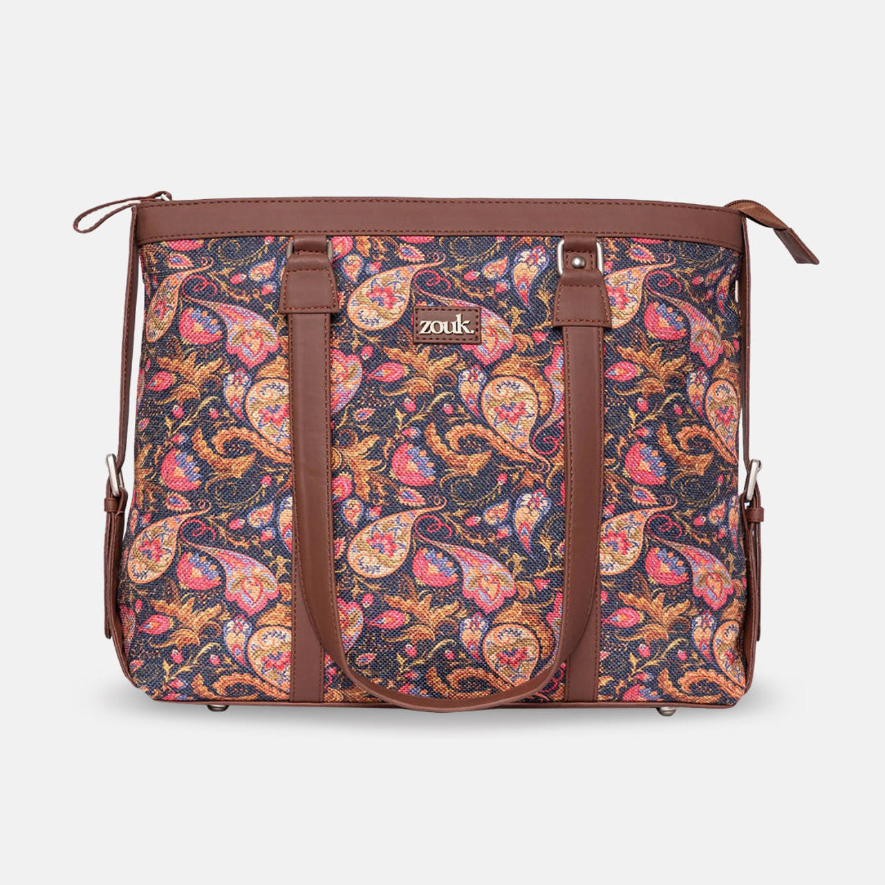 Paisley Print Women's Office Bag