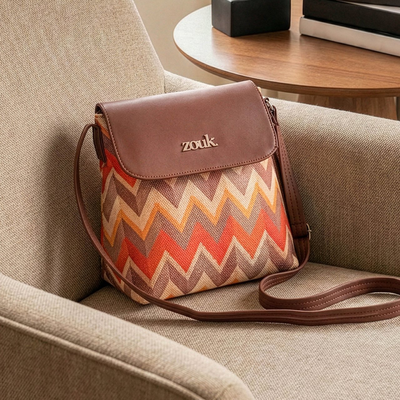 Tidal Wave Flap Sling Bag