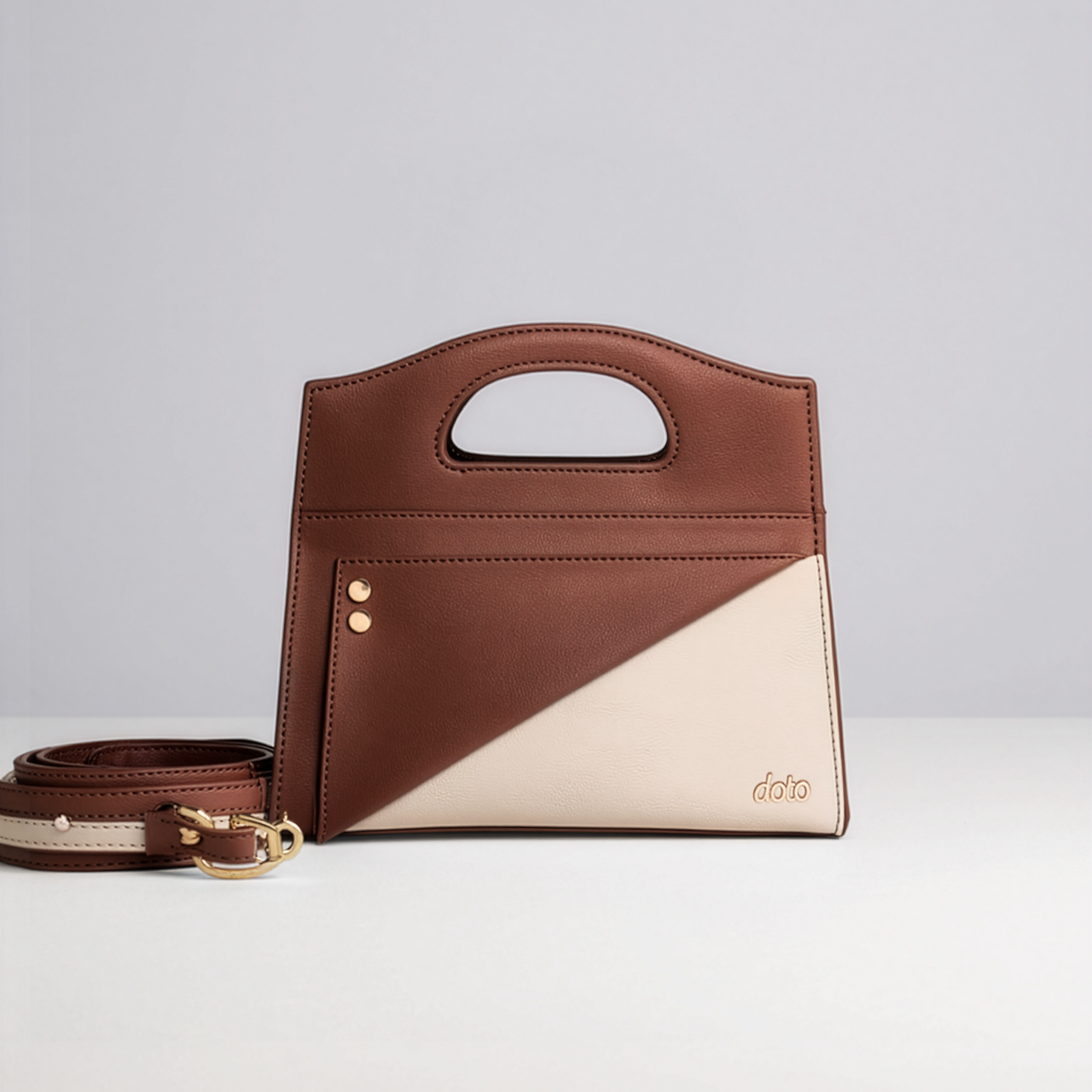 SHIBUI TOP HANDLE BAG (Brown)