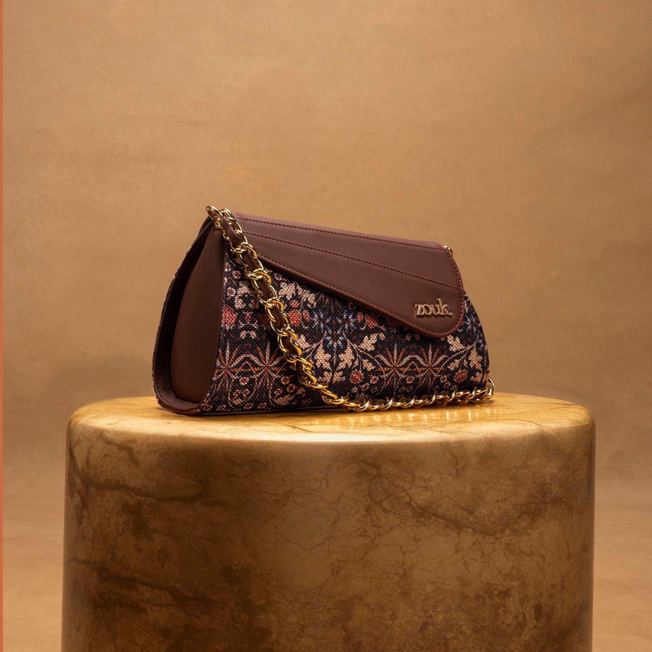 Rhea Kapoor Baguette - Kashmir Blooms