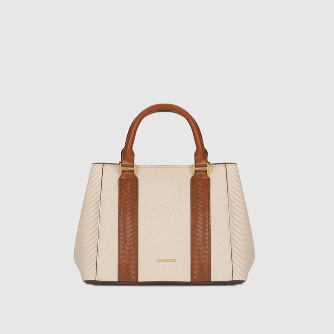 Roxenne Top Handle Bag - Ivory