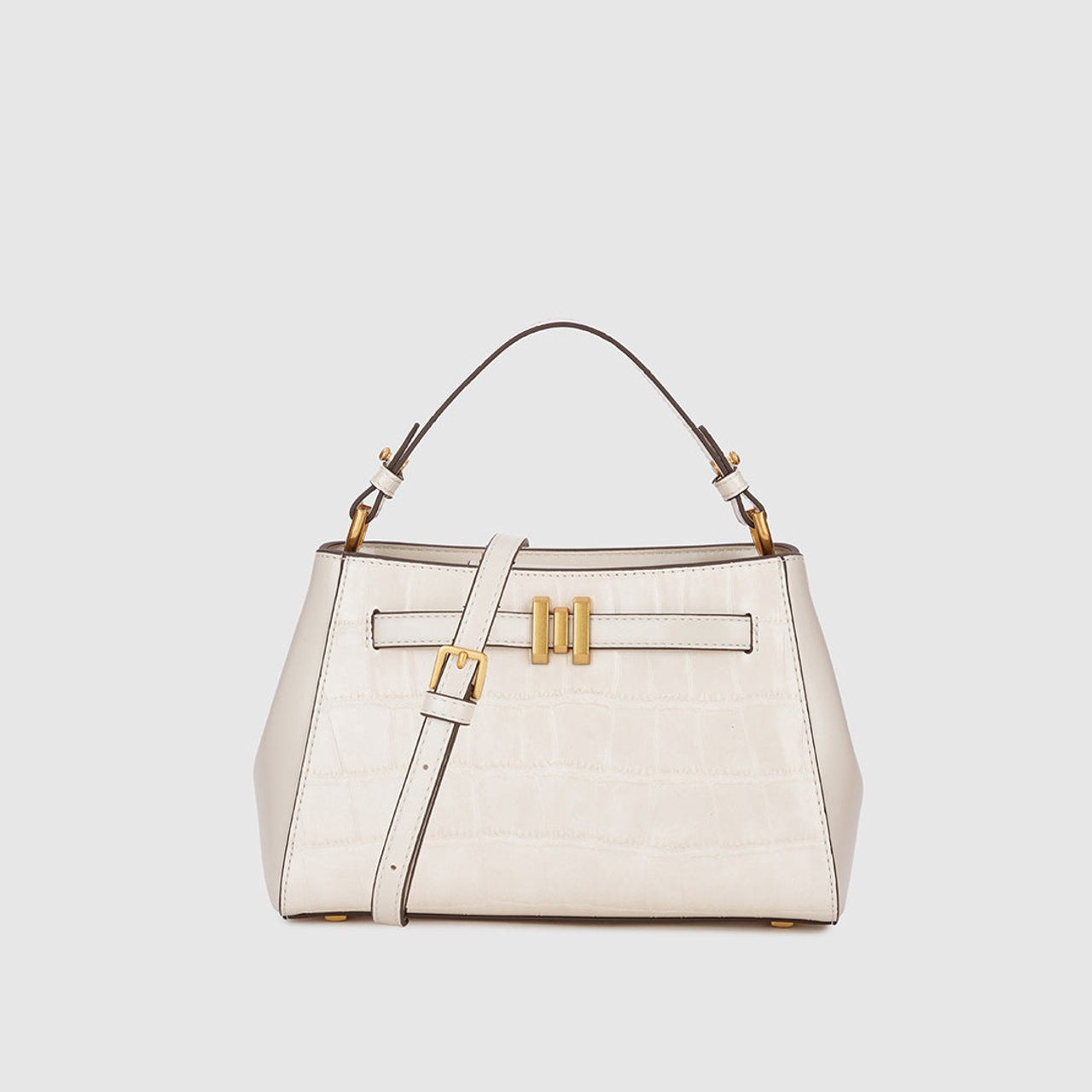 Tristy Top Handle Bag - Ivory