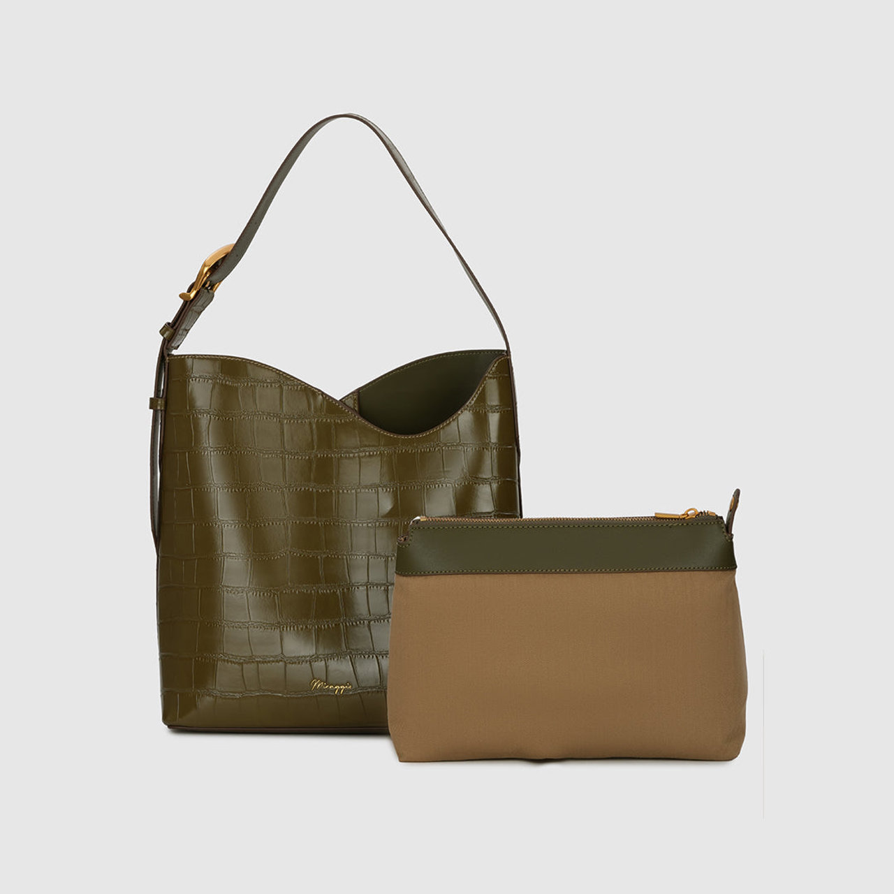 Gwen Hobo Bag - Green
