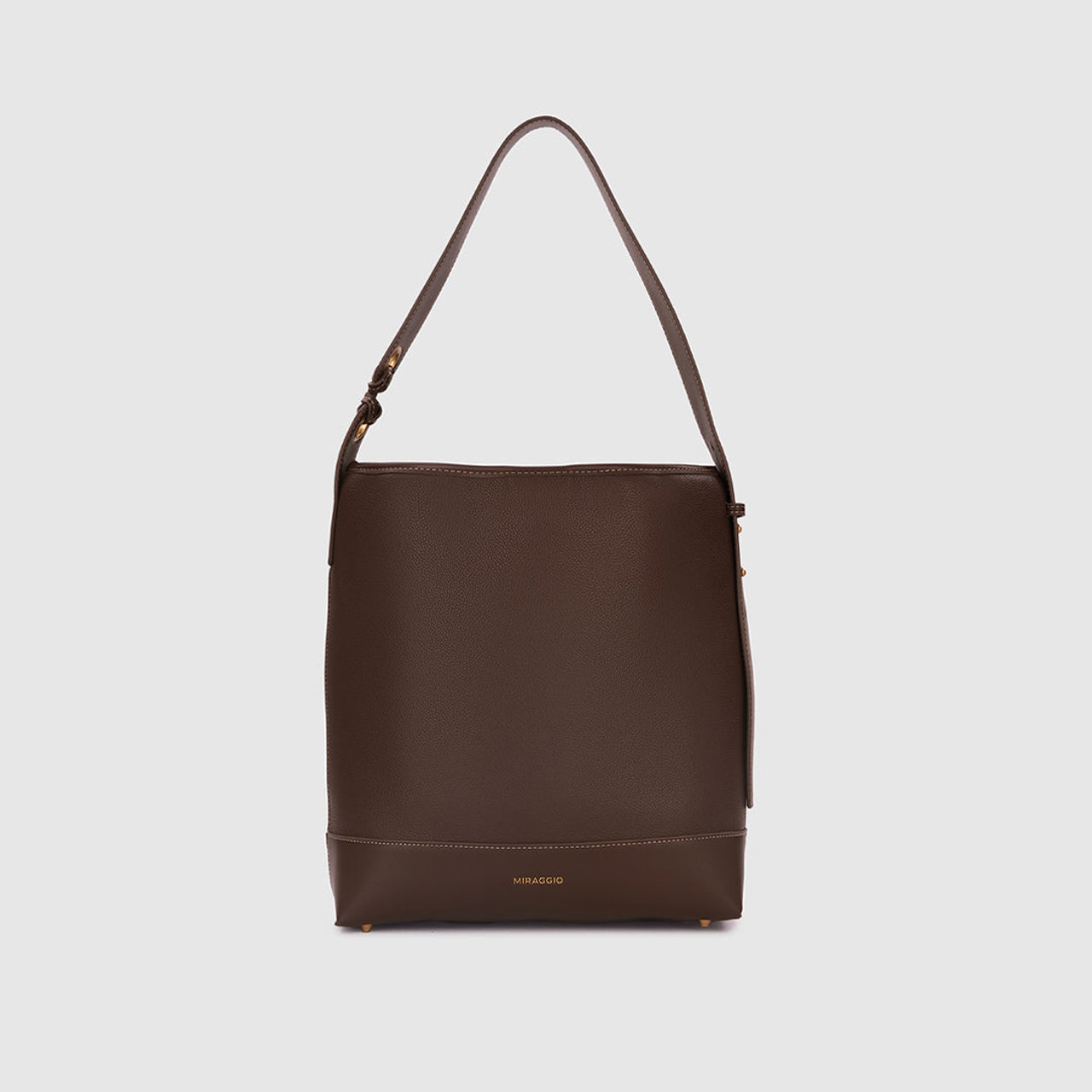 Monica Hobo Bag - Brown