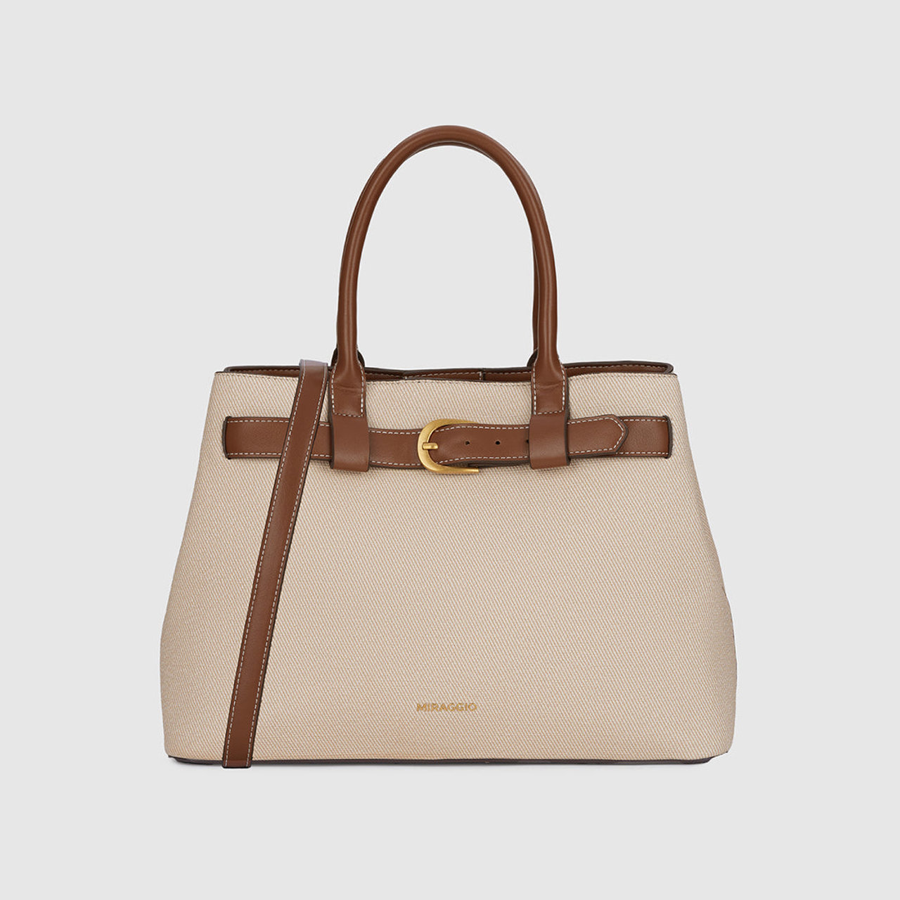 Kenna Top Handle Bag - Ivory