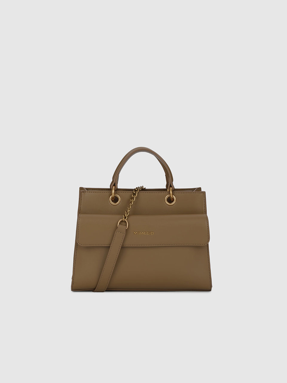 Maude Top Handle Bag - Green