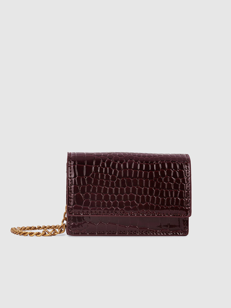 Camilla Card Holder - Wine