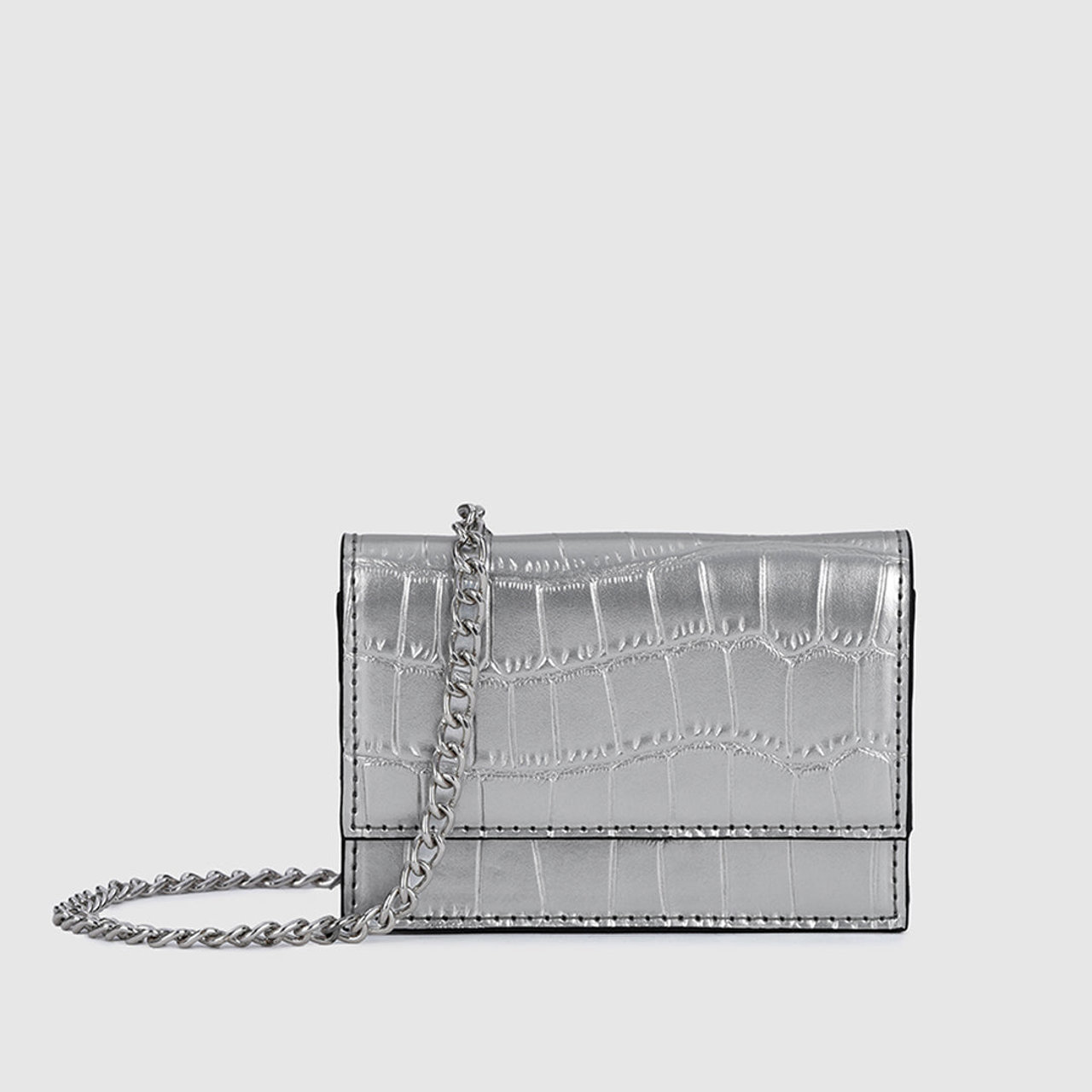 Camilla Card Holder - Silver