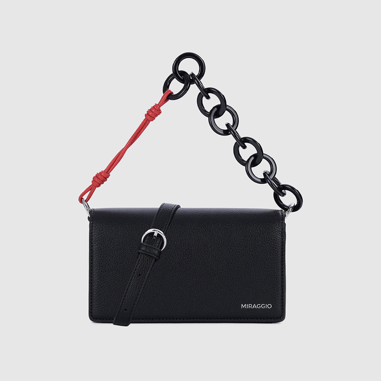 Gems Shoulder Bag - Black