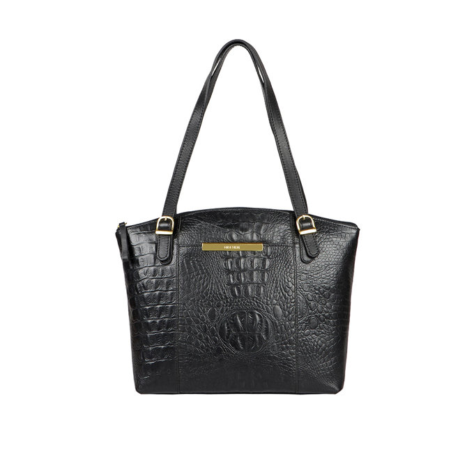 Ee Maple 03 Black Leather Shoulder Bag