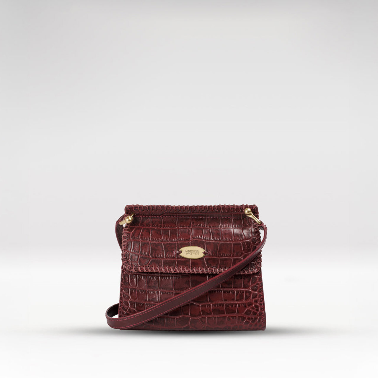 Ee Zoey Marsala Leather Mini Bag