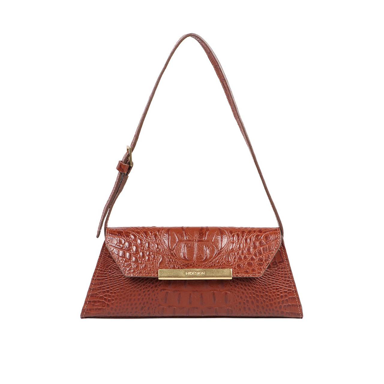 Mariah 04 Tan Leather Shoulder Bag