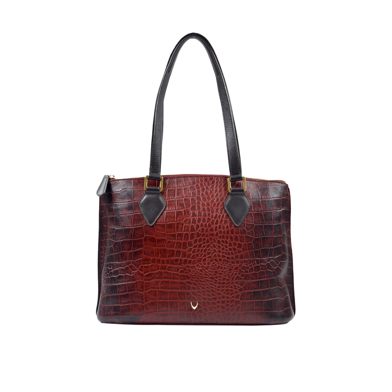 Ee Scorpio 02 Marsala Leather Tote Bag