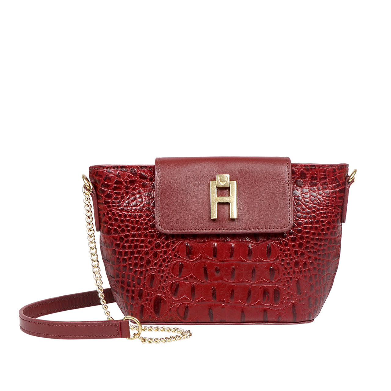Peru 04 Marsala Leather Sling Bag