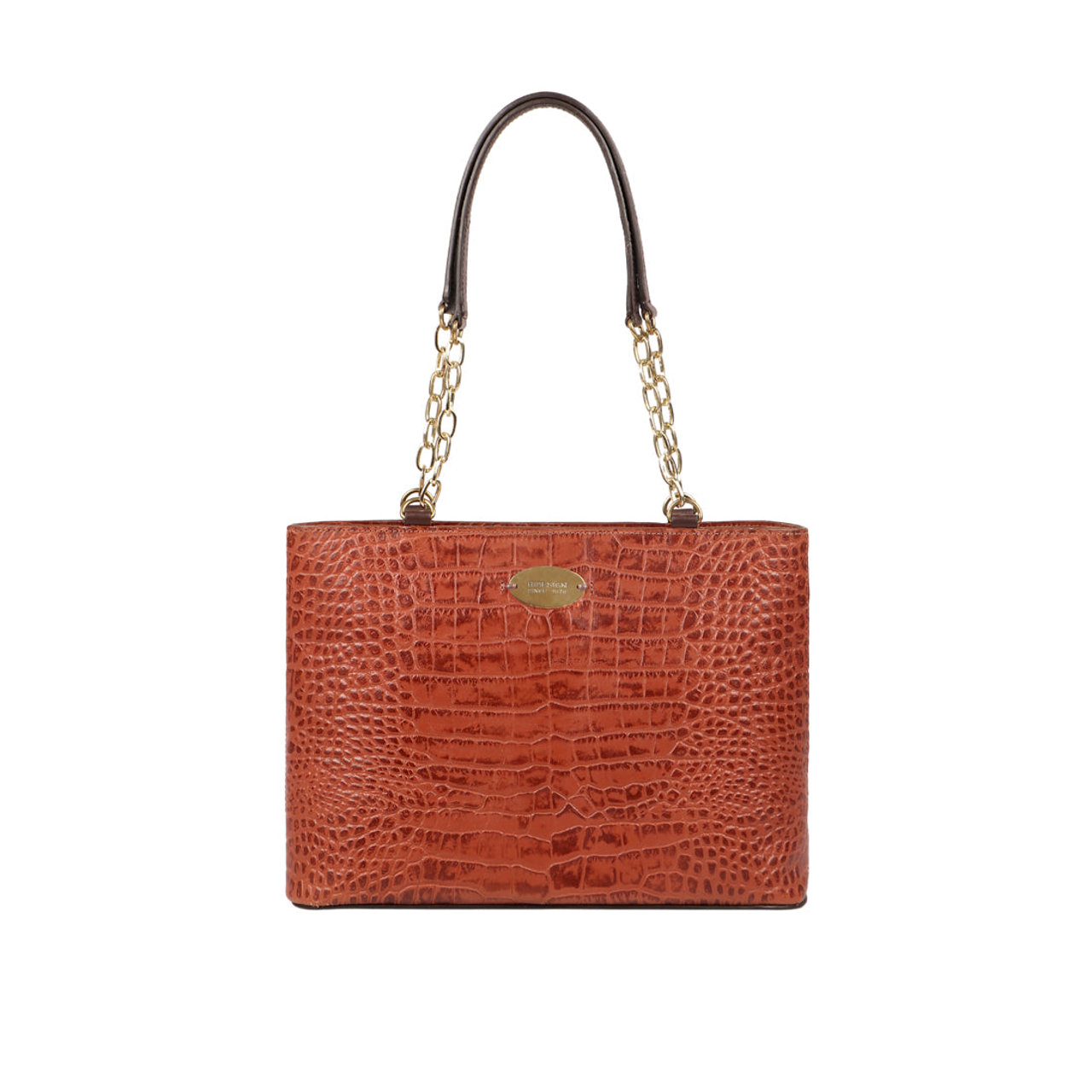 Ee Morocco 05 Tan Leather Tote Bag