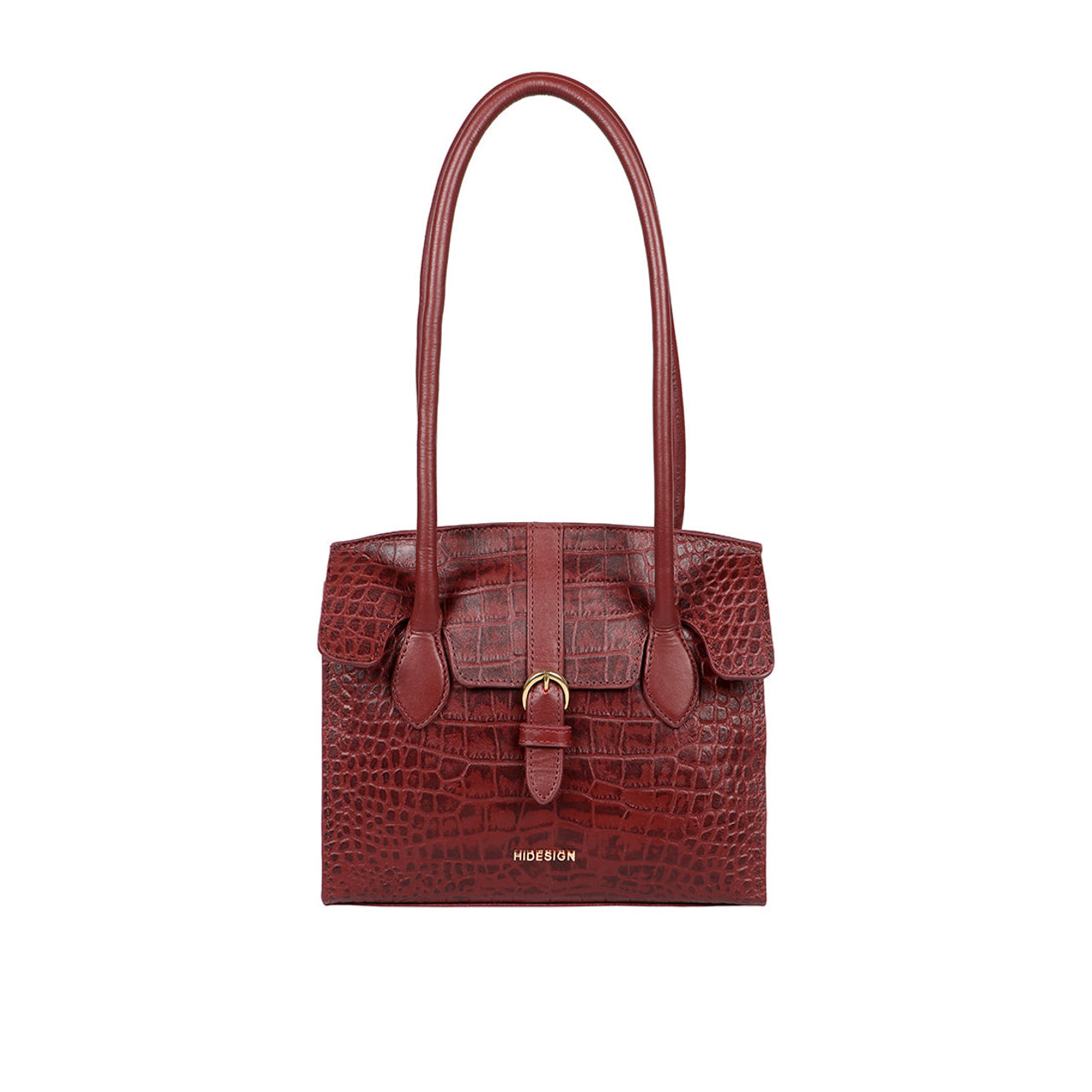 Lima 06 Marsala Leather Shoulder Bag