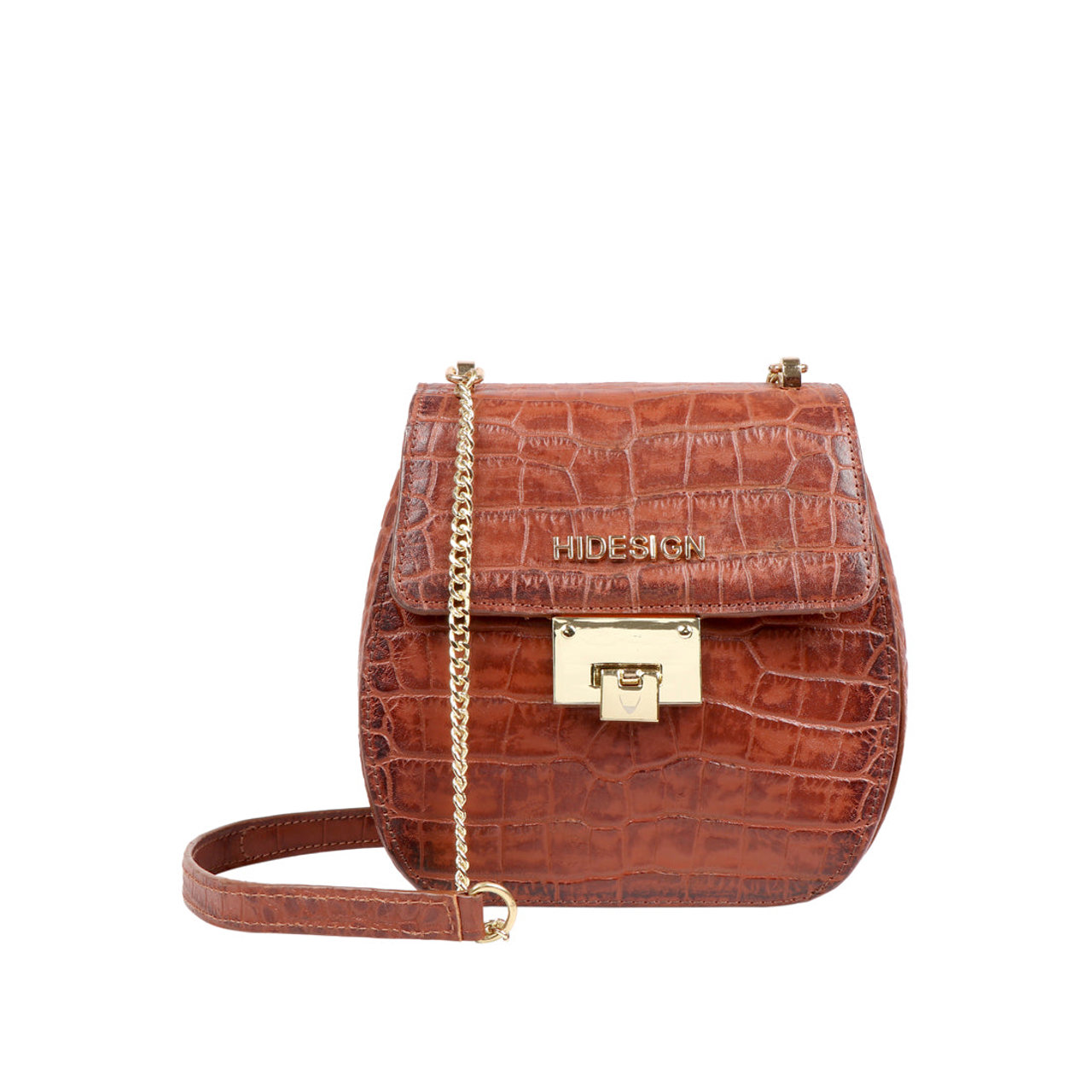 Fling 01 Tan Leather Sling Bag