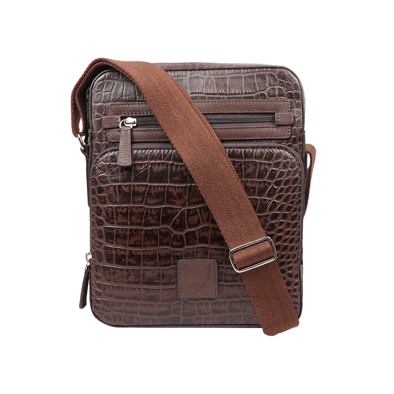Boston 03 Brown Leather Crossbody