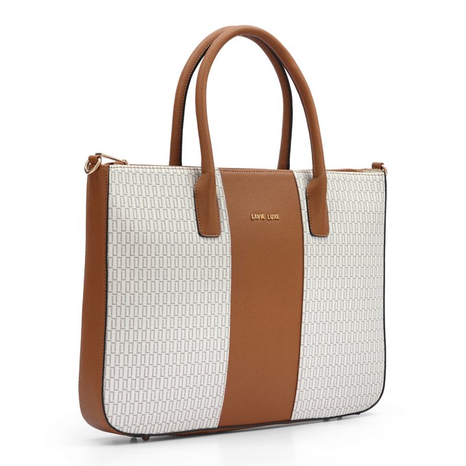 Mono Raily Pro Large Off White Laptop Handbag