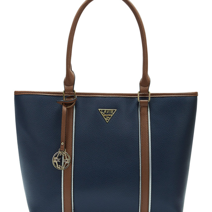 Las Vegas Large Navy Tote Bag