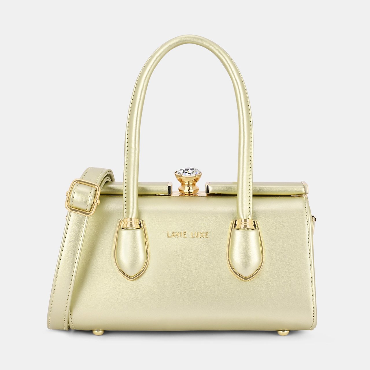 Dazzle Small Gold Handbag