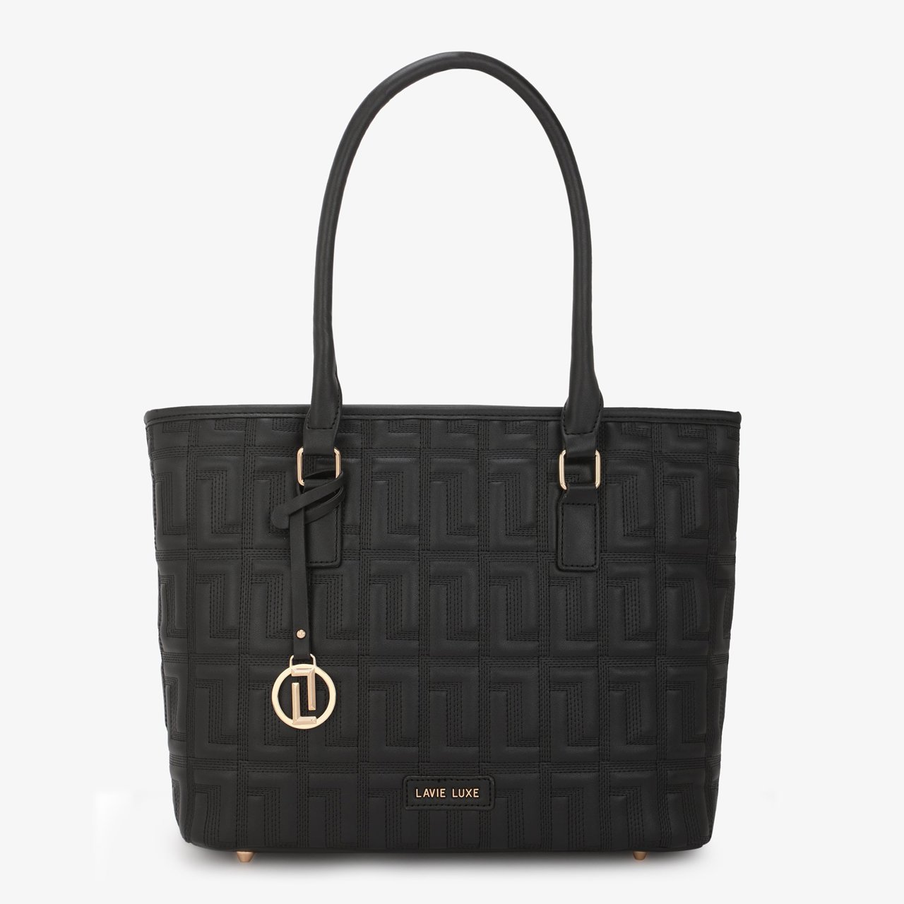 Jerry Large Black Tote Bag