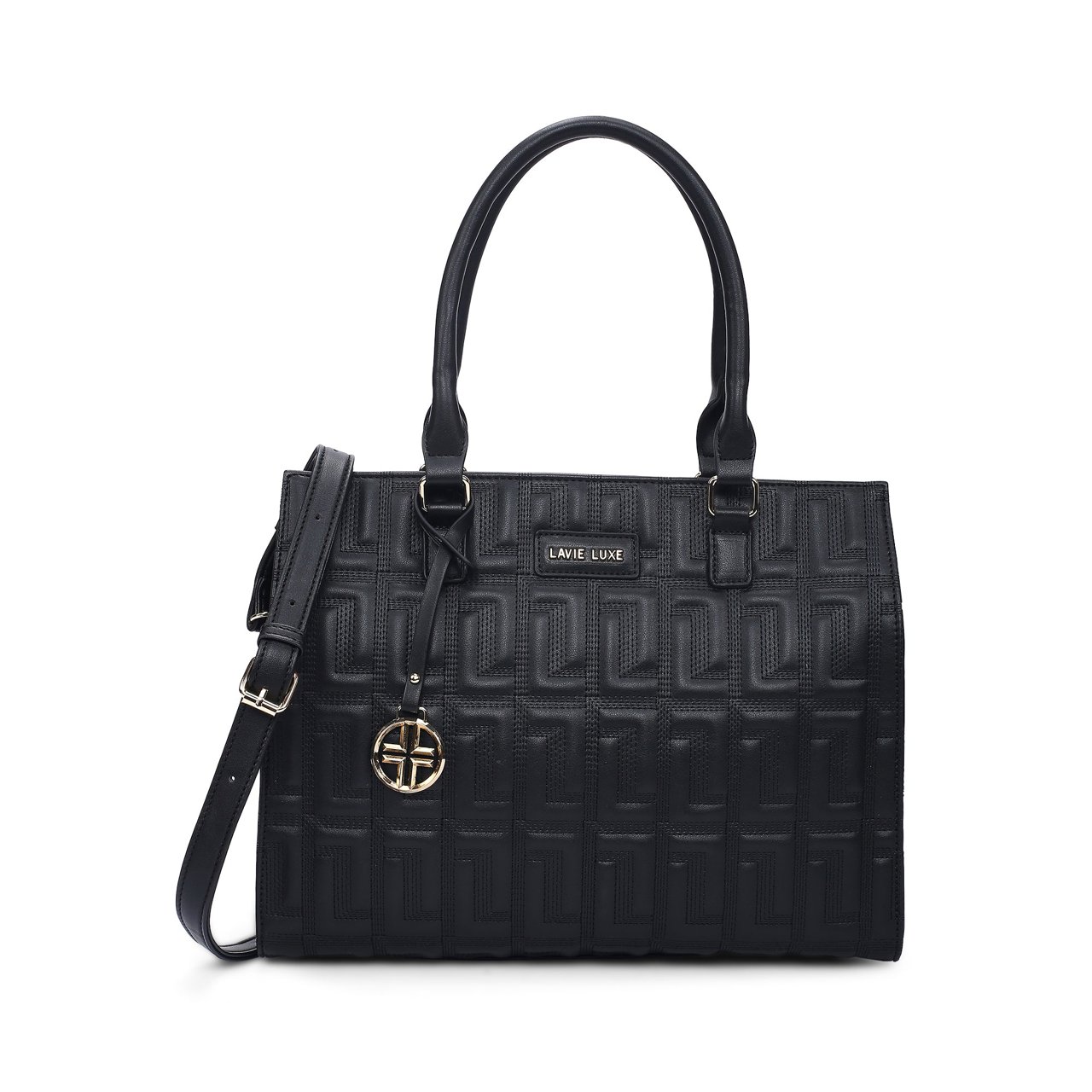 Jelly Large Black Handbag
