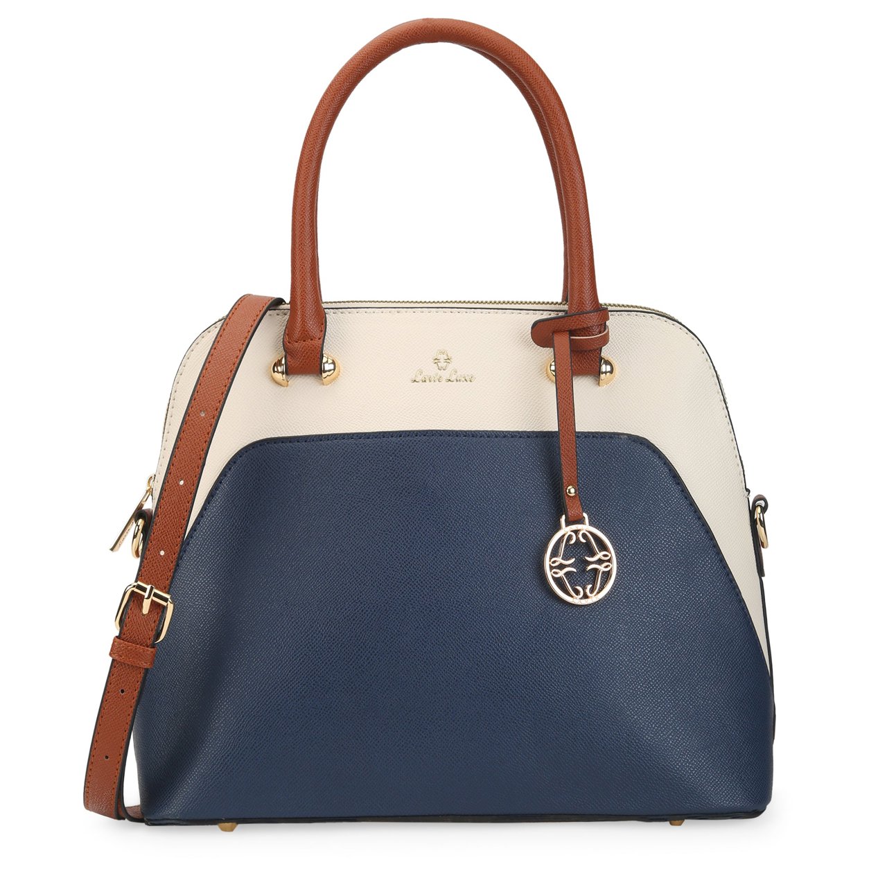 Valle Medium Navy Handbag