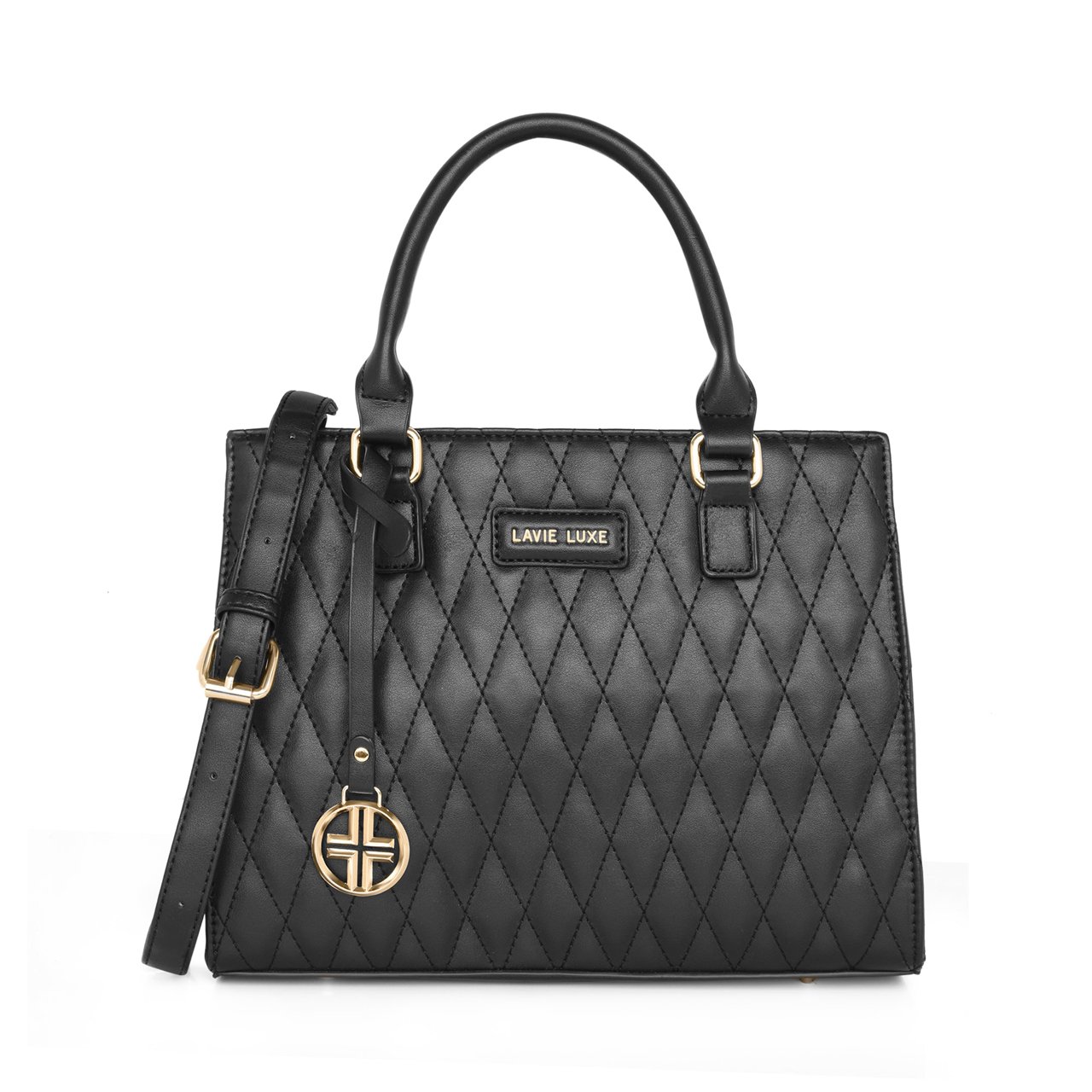 Shelqi Medium Black Handbag