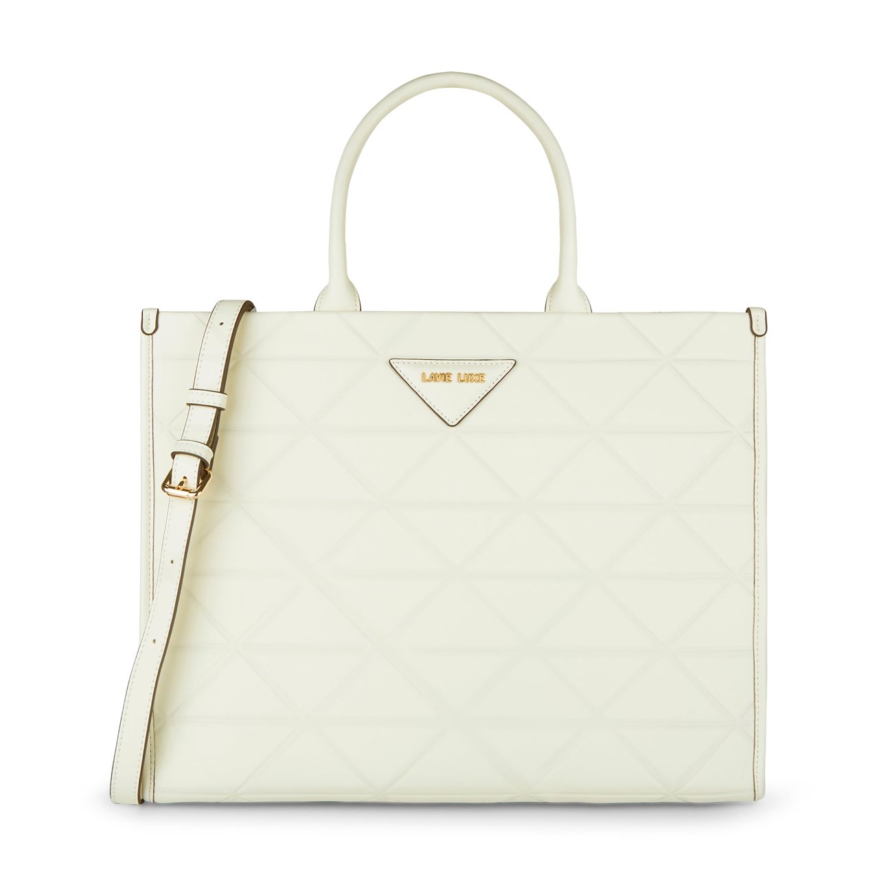 Mona Extra Box Large Off White Handbag