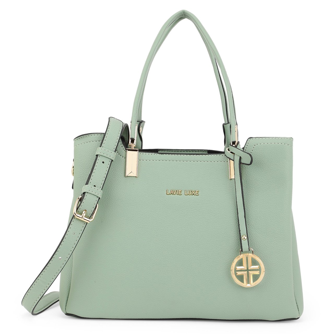 Azura 3 Compartments Medium Mint Handbag