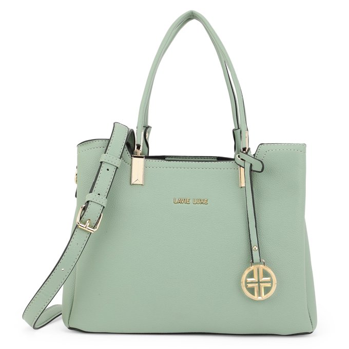 Azura 3 Compartments Medium Mint Handbag