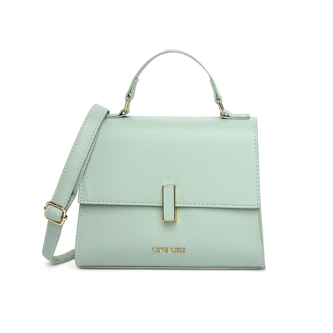 Ipsy Flap Small Mint Handbag