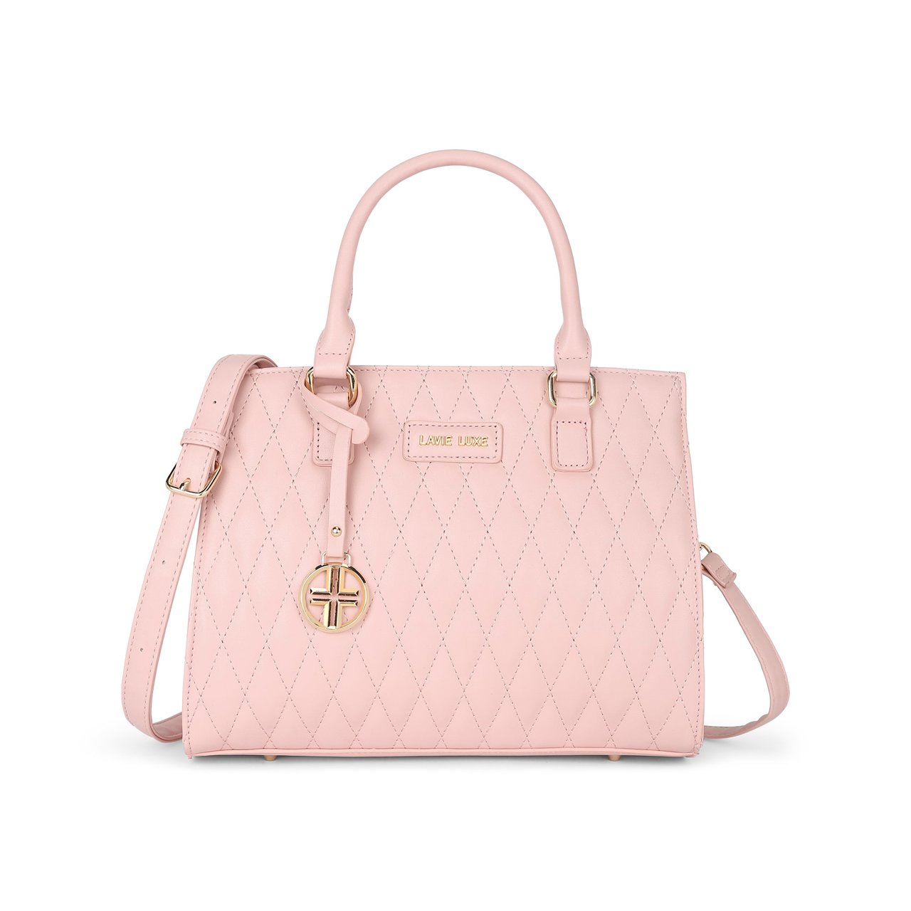 Shelqi Medium Light Pink Handbag