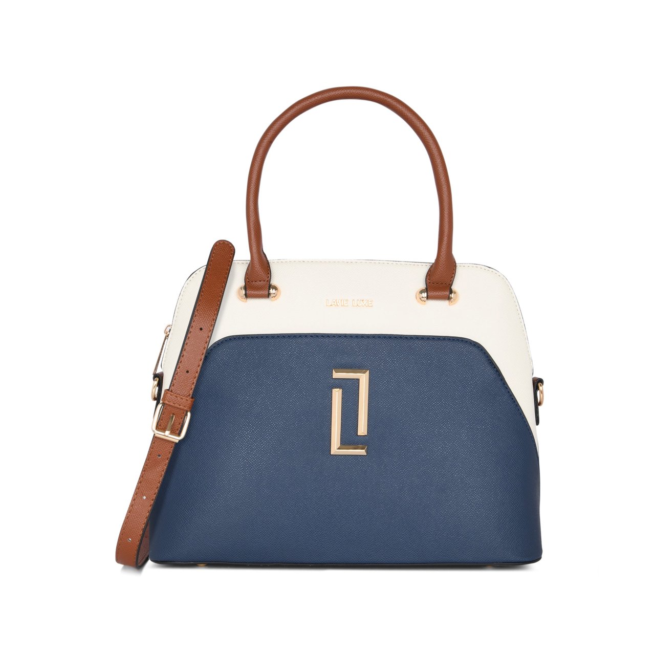 Valle Medium Navy Handbag