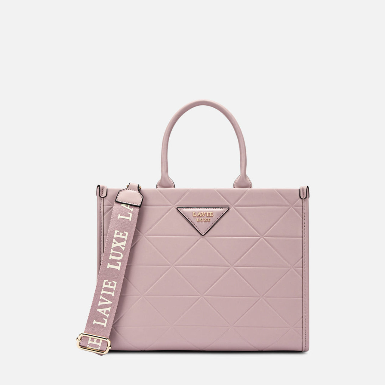 Mona Box Large Pink Handbag