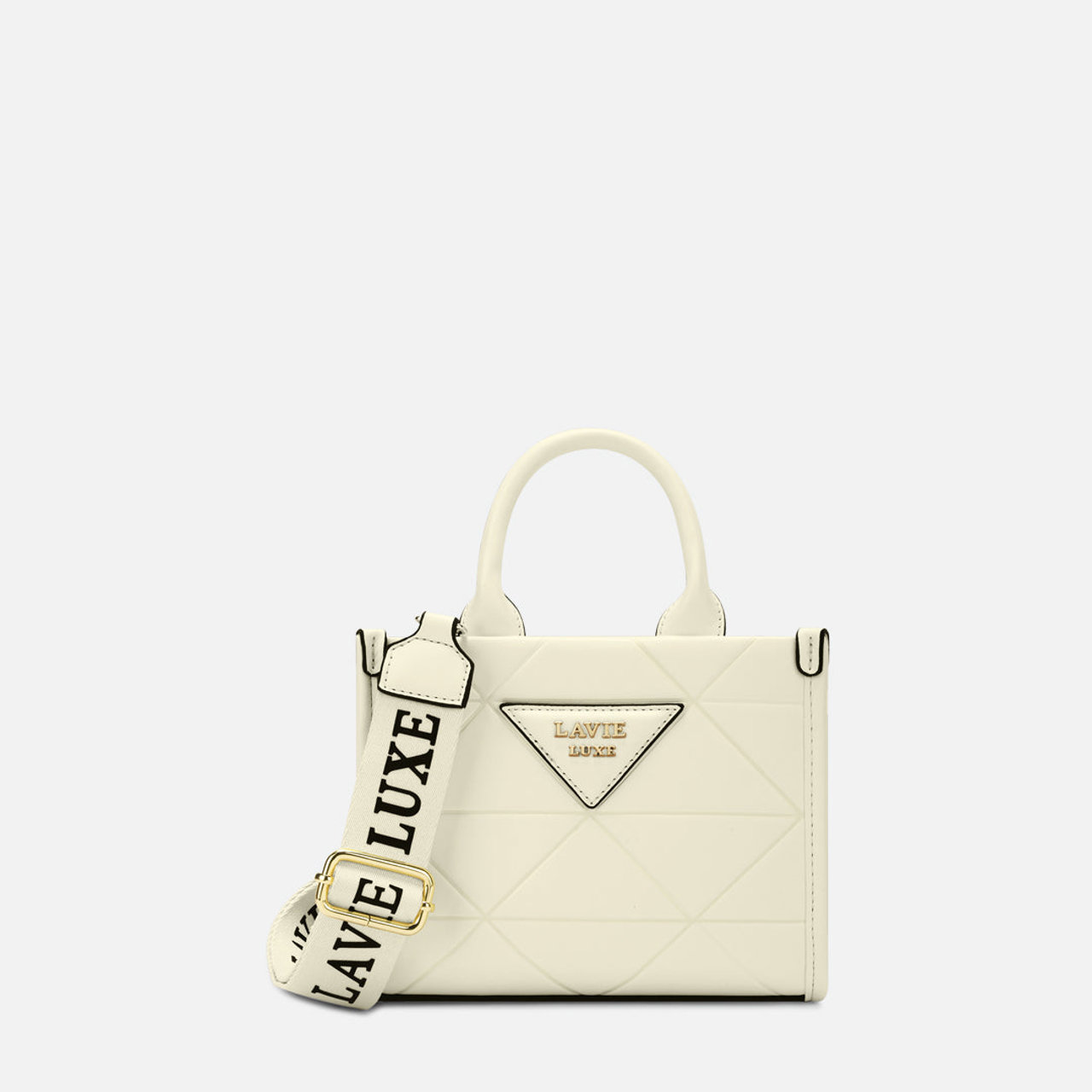 Mona Extra Box Small Off White Handbag
